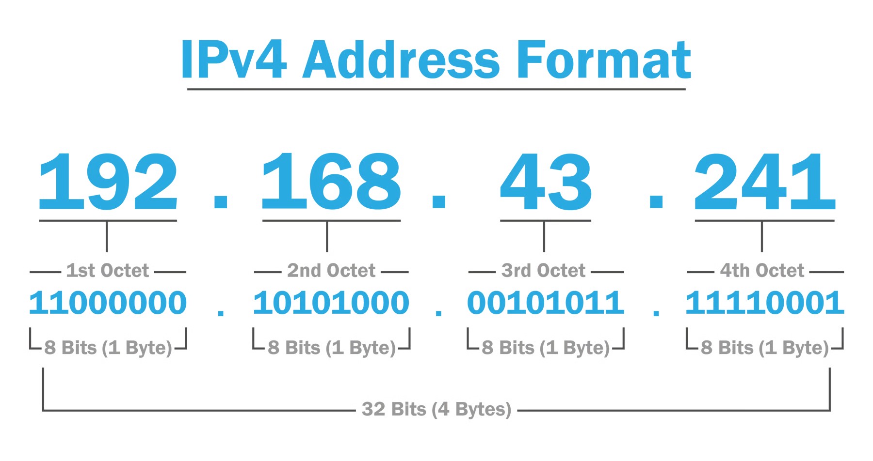 IPv4 Adres Formatı